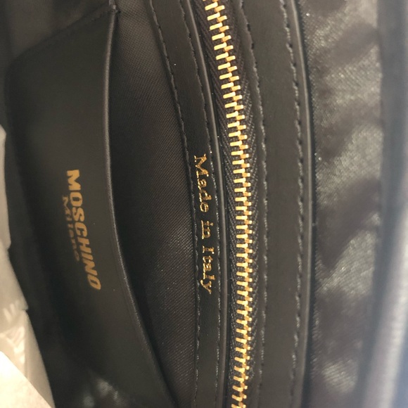 moschino shoulder bag with logo crossbody clutch - Picture 3 of 4